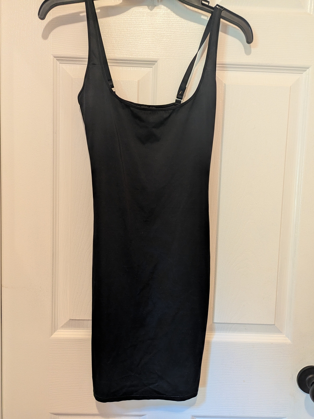 Nancy Ganz Black Mini Slip Dress